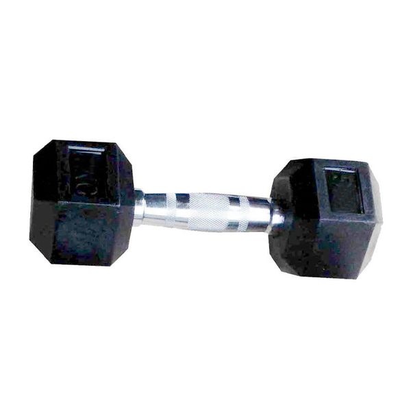 TOORX Hex gumová činka 7,5 kg