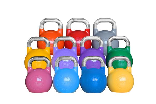 TOORX KETTLEBELL 10 kg azurová